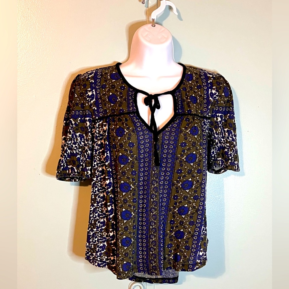 Lucky Brand Blouse Size‎ Small Floral